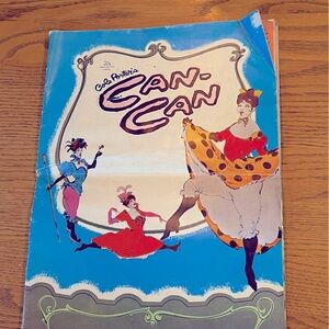 RARE Playbill Magazine From Movie Musical CAN-CAN 1950s